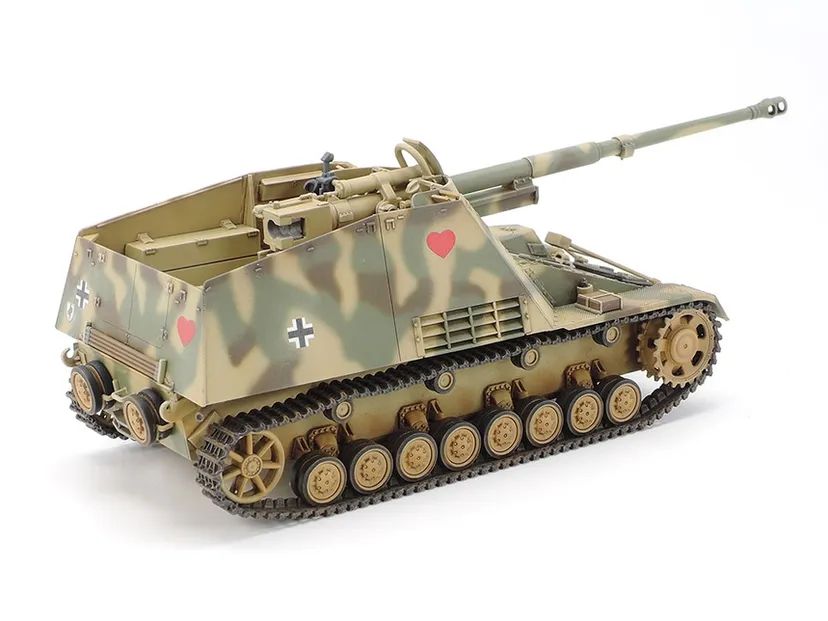 German Anti-Tank Gun Nashorn 1/48 Kit di Montaggio Tamiya - 32600