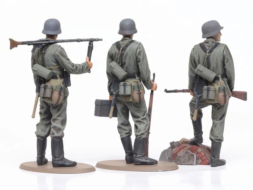 Set Fanteria Tedesca WWII 1/48 Kit di Montaggio Tamiya - 32602