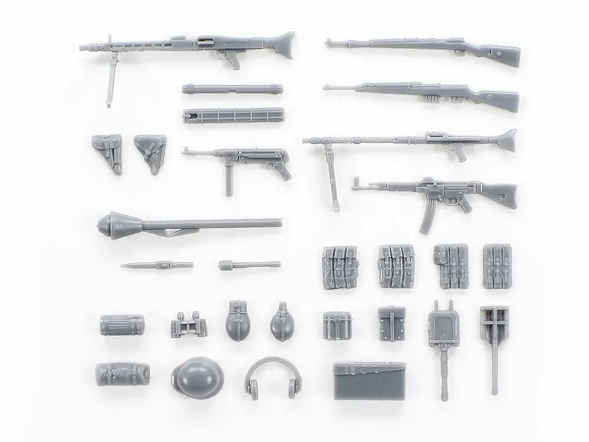 Set Fanteria Tedesca WWII 1/48 Kit di Montaggio Tamiya - 32602