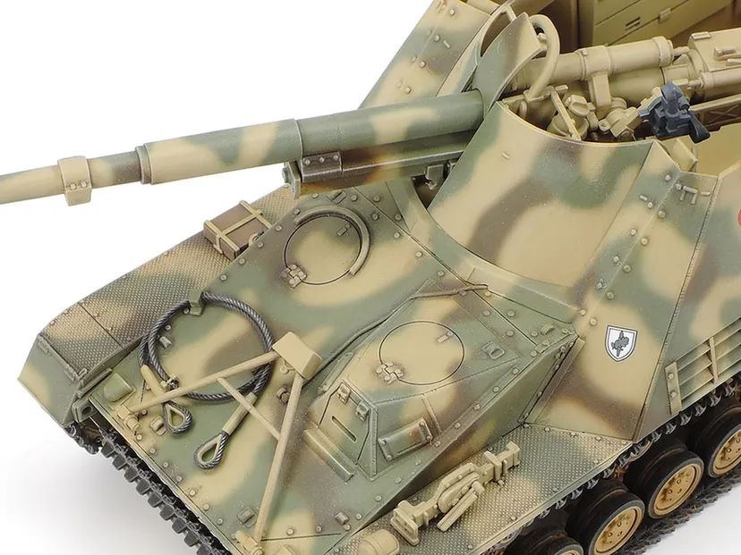German Anti-Tank Gun Nashorn 1/48 Kit di Montaggio Tamiya - 32600
