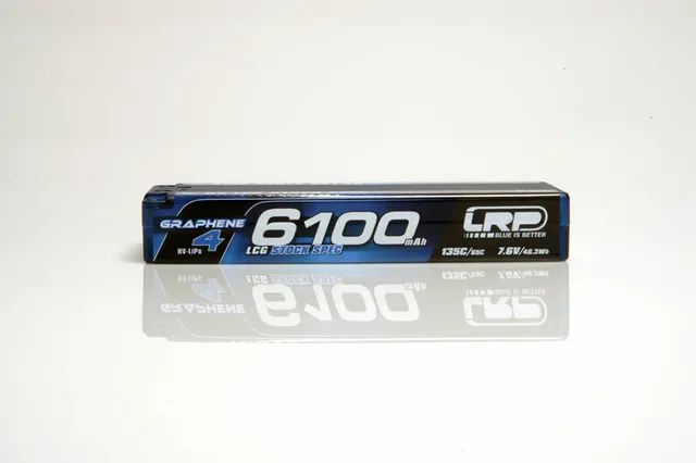 LRP Graphene-4 LCG Stock Spec 6100mAh 7.6V 2S 135C/65C HV LiPo (5mm, 273g)