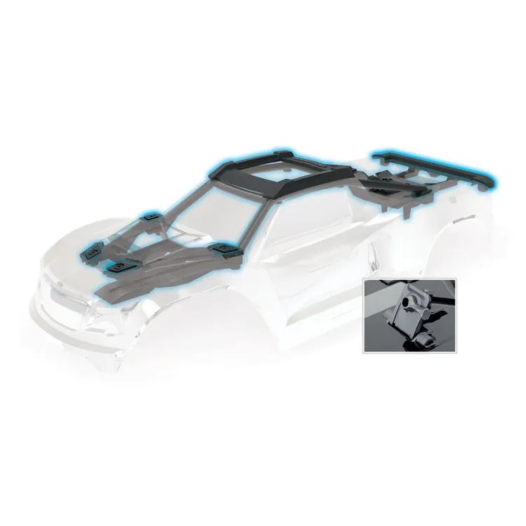 WIDE MAXX VXL 4S Brushless Traxxas Giallo