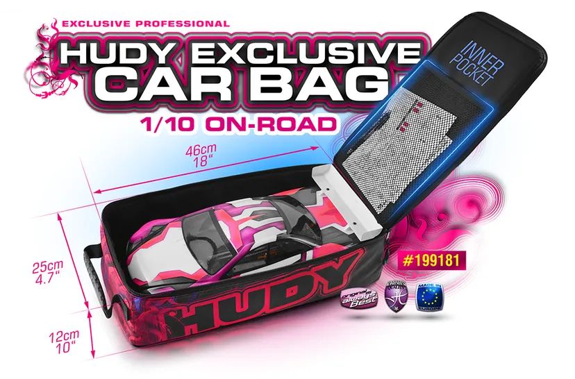 HUDY Car Bag 1/10 On-Road - Touring - Pan Car