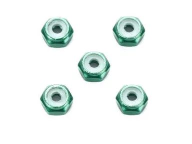 Dadi 2mm Autobloccanti Verdi (5) - 95424
