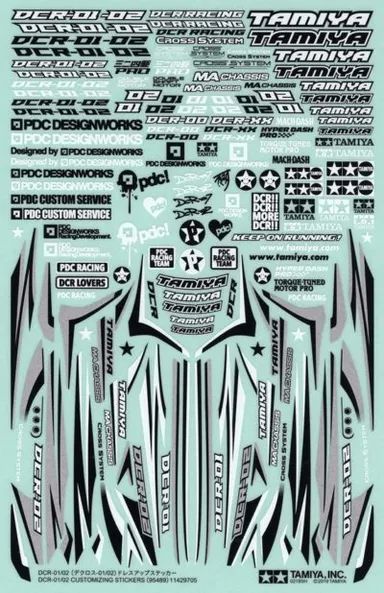 Decal DCR-01/DCR-02 - 95489