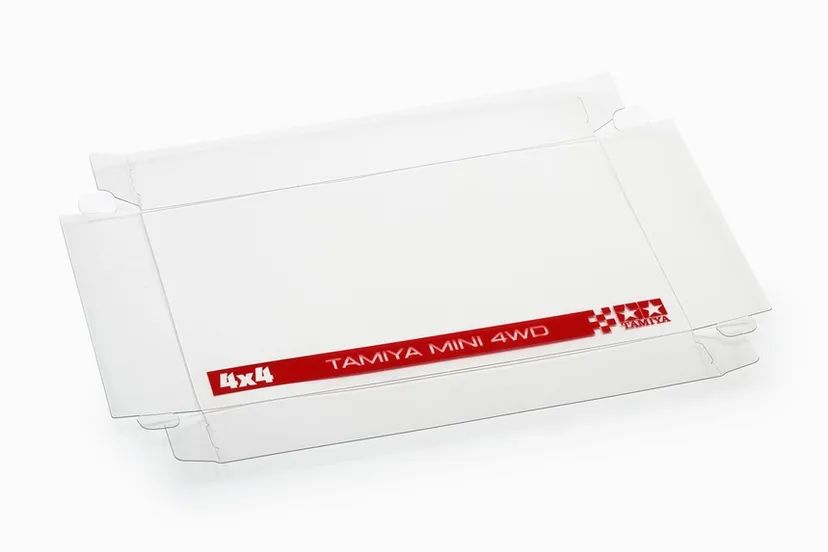 Car Box Clear Covers Mini4WD (3) - 10322
