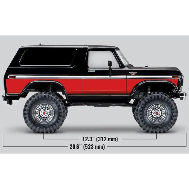 Ford Bronco TRX-4 1:10 4x4 Scale & Trail Crawler RTR Traxxas
