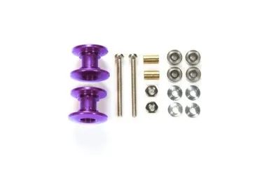 Doppie Rotelle Alleggerite 13-12mm Viola - 95540