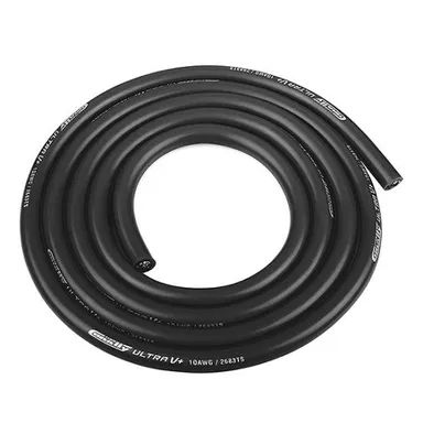 Ultra V + Silicone Wire Super Flexible Black 10AWG Corally