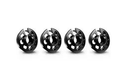 Alu XRAY Shock Spring Retaining Collar Black (4) - 308031-K