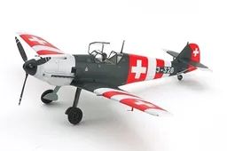 Swiss Messerschmitt BF109 E-3 1/48 Kit di Montaggio Tamiya