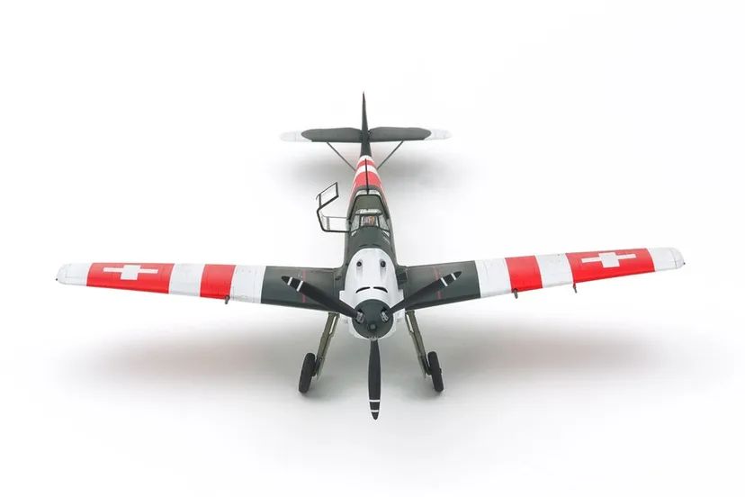 Swiss Messerschmitt BF109 E-3 1/48 Kit di Montaggio Tamiya