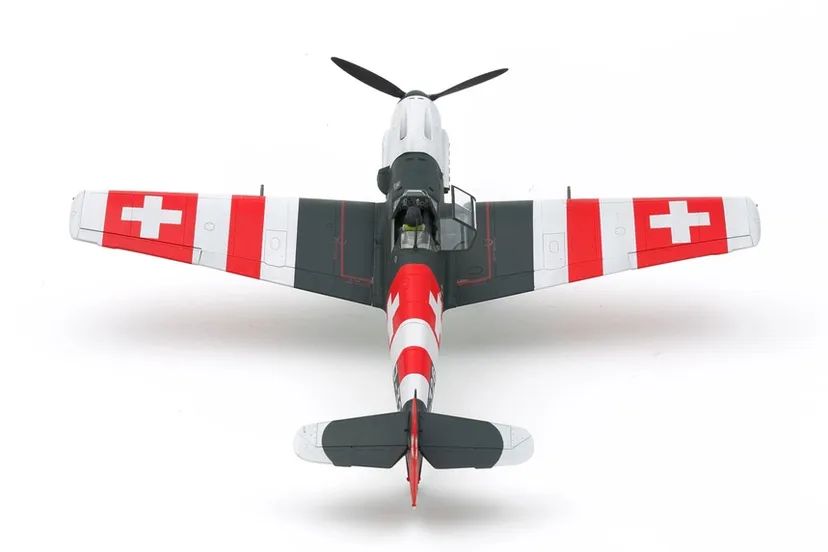 Swiss Messerschmitt BF109 E-3 1/48 Kit di Montaggio Tamiya