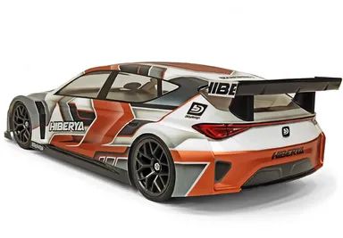 Carrozzeria 1/10 FWD HIBERYA Bittydesign Trasparente