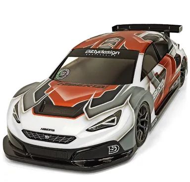 Carrozzeria 1/10 FWD HIBERYA Bittydesign Trasparente