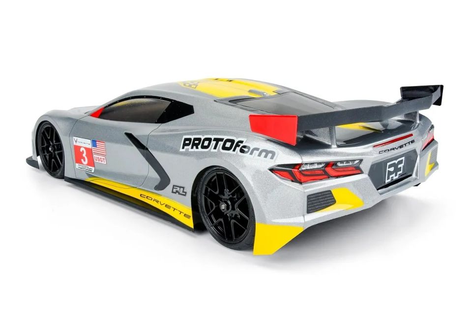 Carrozzeria Protoform Chevrolet Corvette C8 190mm TC Trasparente