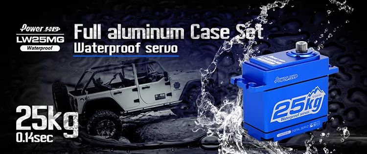 Power HD LW-25MG Crawler-Specific Waterproof Servo
