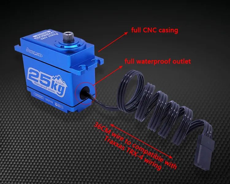 Power HD LW-25MG Crawler-Specific Waterproof Servo