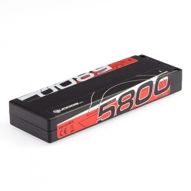 RUDDOG Racing 5800mAh 150C/75C 7.4V Ultra-LCG Stick Pack LiPo Battery