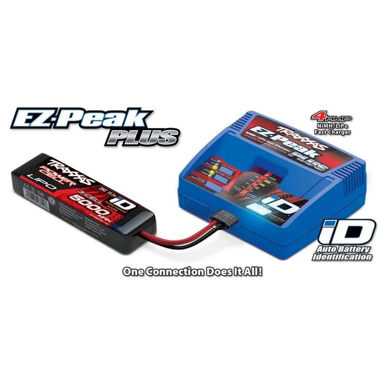 Caricabatterie Ez-peak Plus 4A Nimh-Lipo ID Traxxas - 2970G