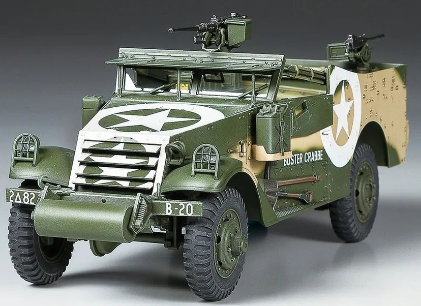 M3A1 Scout Car 1/35 Kit di Montaggio Tamiya