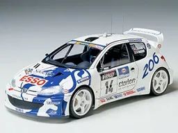 Peugeot 206 WRC 1/24 Kit di Montaggio Tamiya