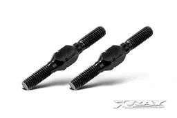 Alu Adjustable Turnbuckle M3 L/R 26mm Swiss 7075 T6 (2) - 303212