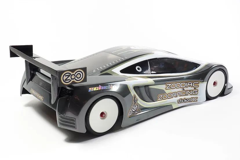 Carrozzeria ZooDiac Standard GT Body 190mm ZooRacing Trasparente
