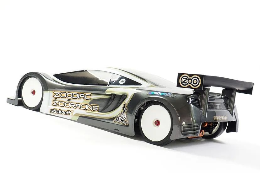 Carrozzeria ZooDiac Standard GT Body 190mm ZooRacing Trasparente
