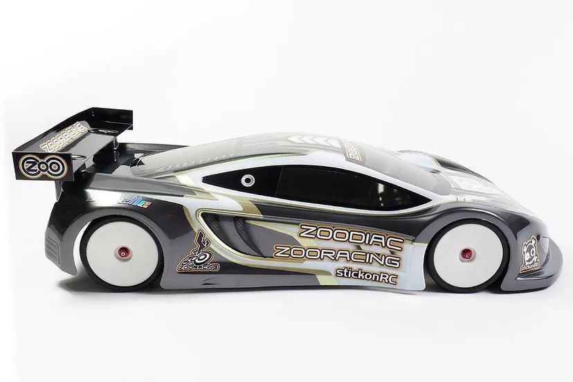 Carrozzeria ZooDiac Standard GT Body 190mm ZooRacing Trasparente