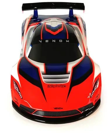 Carrozzeria 1/10 GT VENOM Bittydesign 190mm Trasparente