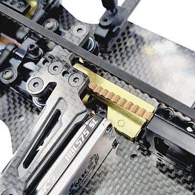 RC Maker Brass LCG Front Centre Weight for Xray X4 (13g)
