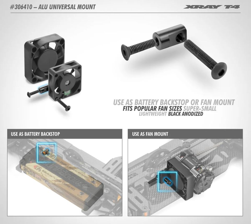 Alu Universal Mount - 306410