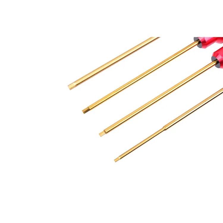 Set Cacciaviti Esagonali Pro Nut TI-NI Coated 1.0/2.0/2.5/3.0mm (4pz) Corally