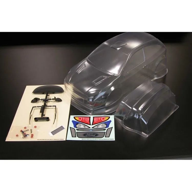 Carrozzeria Ford Focus Rally Legends 190mm Trasparente - EZRL2438