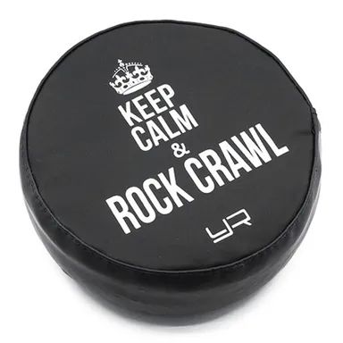 Yeah Racing Copertura Ruota di Scorta 1.9" Scaler 1/10 (Keep Calm)