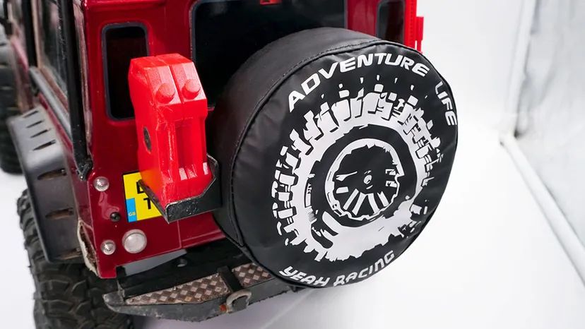 Yeah Racing Copertura Ruota di Scorta 1.9" Scaler 1/10 (Adventure Life)
