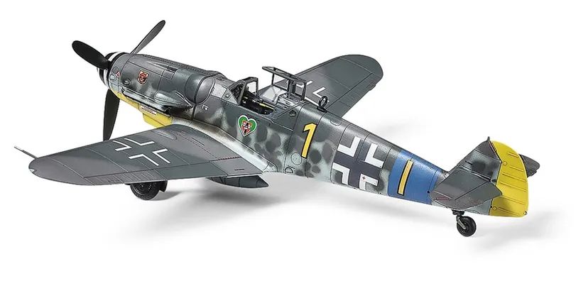 Messerschmitt Bf109 G-6 1/72 Kit di Montaggio Tamiya