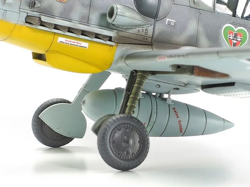 Messerschmitt Bf109 G-6 1/72 Kit di Montaggio Tamiya