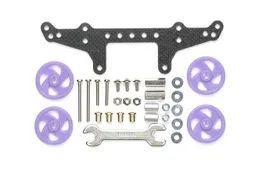Supporto Posteriore FRP Doppie Rotelle 19mm - 15425