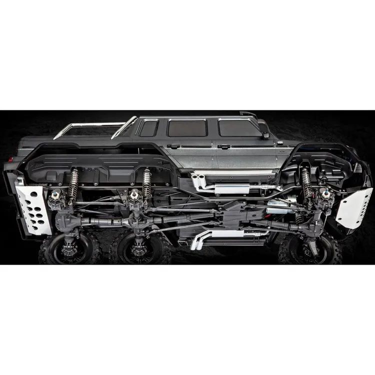TRX-6 Mercedes-Benz G 63 AMG 6×6 Trail Crawler con Kit Luci Nero Traxxas