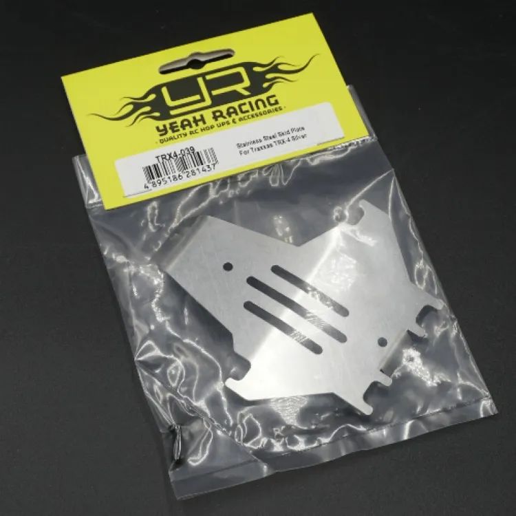 Yeah Racing Protezione in Acciaio Centrale Skid Plate per Traxxas TRX-4