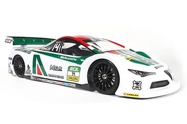 ZooRacing Anti Ultralight 0.5mm Touring Car Body 190mm Trasparente