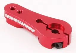 Squadretta Servo in Alluminio 25T Rossa