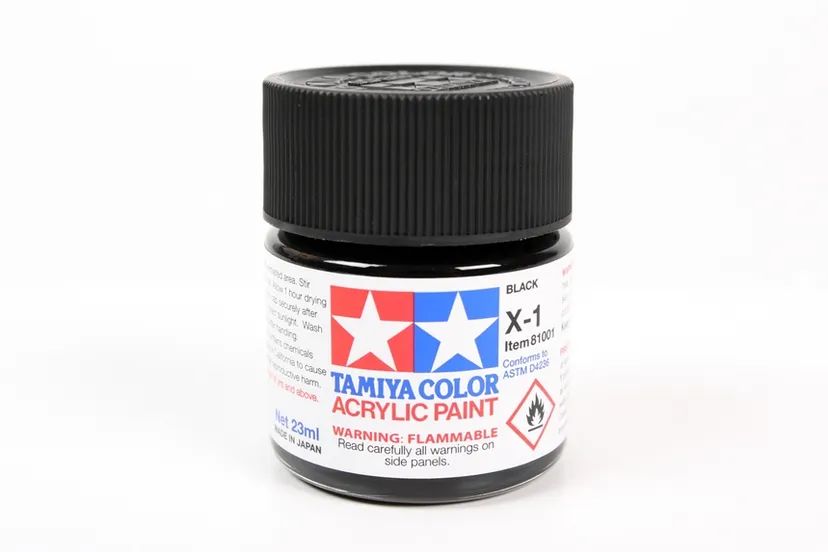 X-1 Black 23ml Bottle
