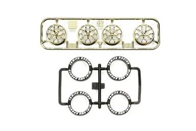 Gomme Low Profile con Cerchi (Y) Gold Plated - 95527
