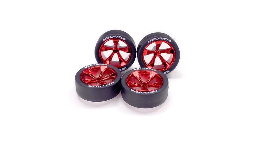 Cerchi NEO-VQS Red Plated+ Gomme Low Profile Super Hard - 95592