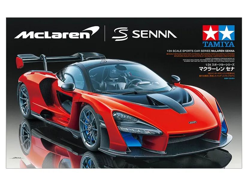 McLaren Senna 1/24 Kit di Montaggio Tamiya