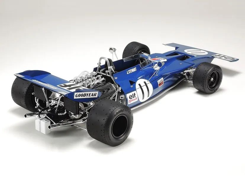 Tyrrell 003 1971 Monaco GP W/Photo Etched Parts 1/12 Kit di Montaggio Tamiya - 12054