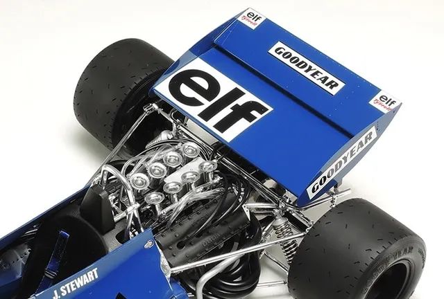 Tyrrell 003 1971 Monaco GP W/Photo Etched Parts 1/12 Kit di Montaggio Tamiya - 12054